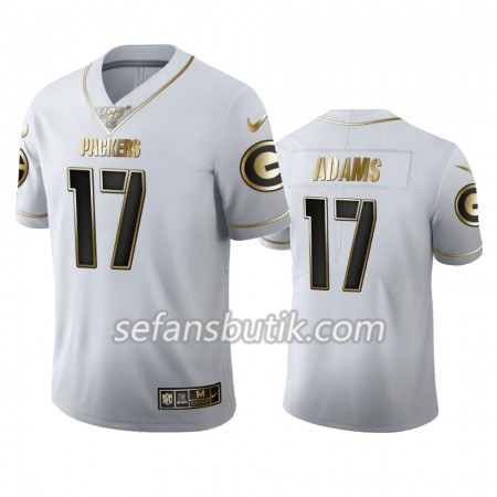 Green Bay Packers Tröjor Davante Adams 17 Nike Vit Golden Edition 100th - Herr Green Bay Packers Tröjor Davante Adams 17 Nike Vit Golden Edition 100th - Herr